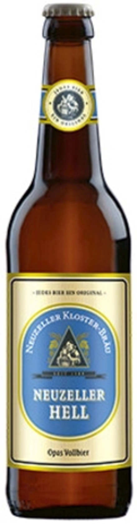 Пиво Клостер Брой Нойцеллер Хелль / Kloster-Brau Neuzeller Hell 0.5 - стекло