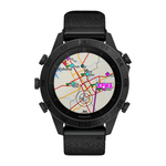 Спортивные часы Garmin MARQ Commander (Gen 2) Carbon Edition, чёрный нейлоновый ремешок, чёрный силиконовый ремешок Безель и корпус из углеродного волокна и титана, AMOLED-дисплей с куполообразным сапфировым стеклом. Нейлоновый ремешок жаккардового перепл