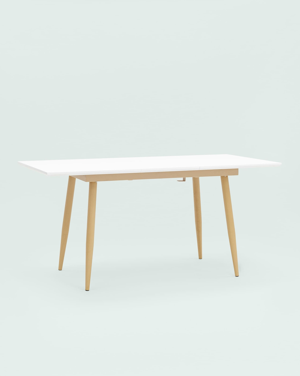 Стол обеденный Стокгольм раскладной 120-160*80 белый