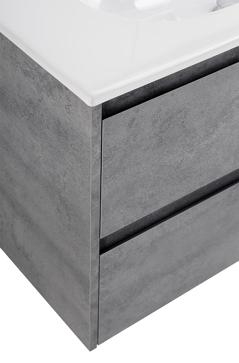 Тумба под раковину BelBagno Kraft 80 KRAFT-800-2C-SO-CG подвесная Cemento Grigio