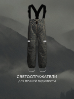 Брюки непромокаемые Mjölk Blue Leopard