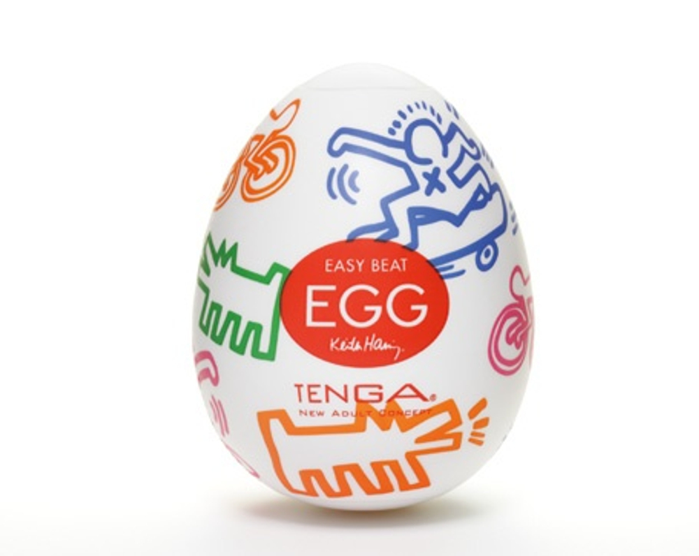 TENGA&Keith Haring Egg Мастурбатор яйцо Street