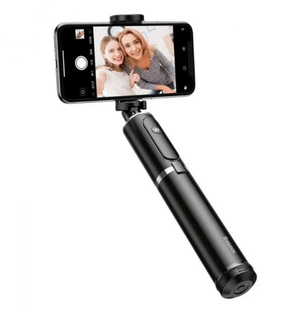 Монопод-штатив Baseus Fully Selfie Stick с Bluetooth управлением-Стальной