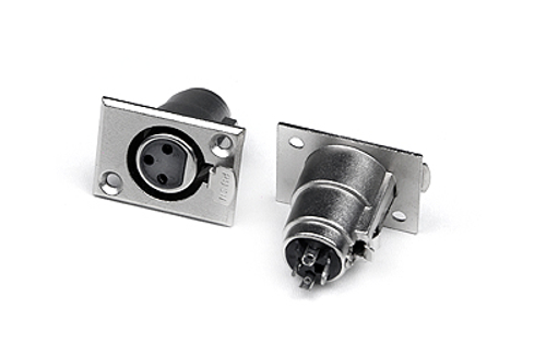 INVOTONE XLR3FB - Коннектор XLR 3Р, мама, блочный, корпус металл