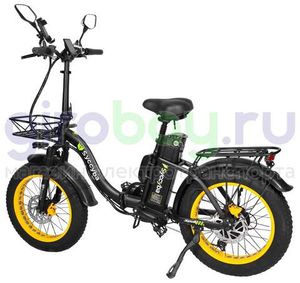 Электровелосипед Syccyba F11 Pro (48V/20Ah) - Жёлтый обод фото №4