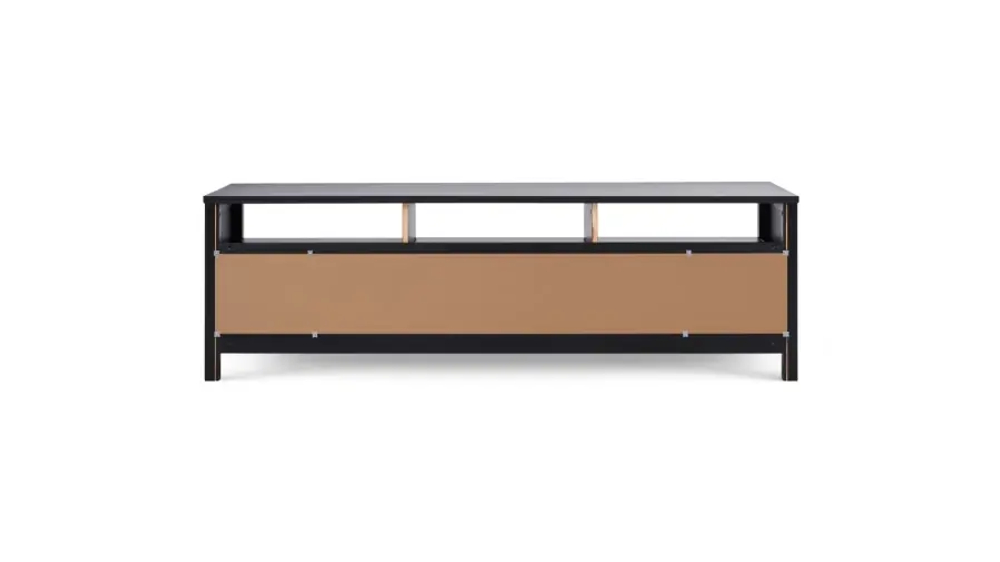 Тумба под ТВ - аналог IKEA HEMNES / ХЕМНЭС/ ХЕМНЕС / КЫМОР / ИКЕА 183х57х47 см, черный