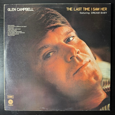 Glen Campbell ‎– The Last Time I Saw Her (Англия 1971г.) Promo