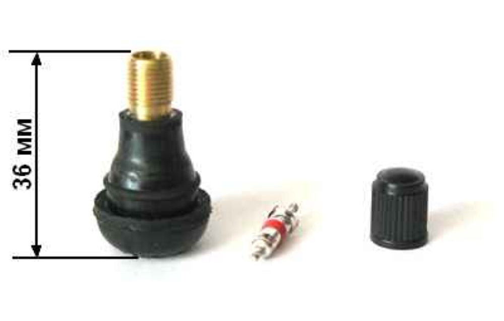 Вентиль ниппель для бескамерной покрышки (авто)