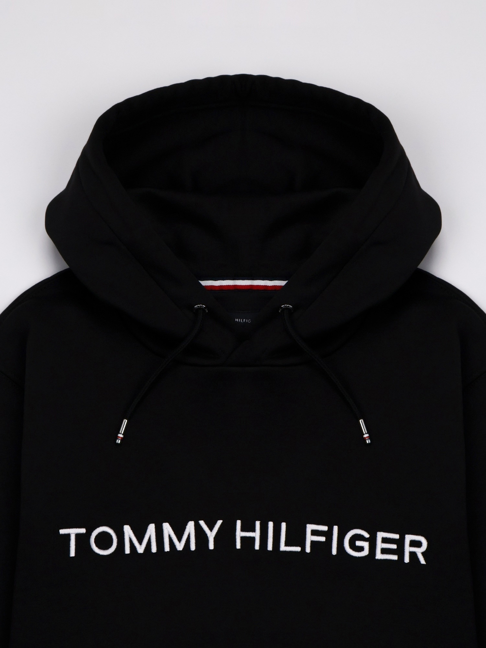 Худи Tommy Hilfiger Embroidered Tommy Icon Logo Black