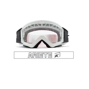 Очки кроссовые ARIETE MUDMAX GOGGLES, белый, прозрачная линза с пинами 14940-BCG