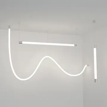 Комплект подвесного гориз крепежа двойной Profiled круглого силикон профиля 4428хх с PVC трубкой 442893 Profiled Lightstar