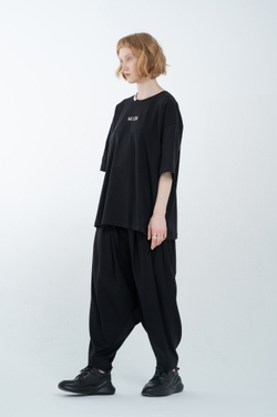 Футболка oversize из плотного трикотажа
