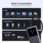 Док-станция USB-C 6-в-1 HDMI/2xUSB-C 3.2/2xUSB-A 3.2/PD 100W UGREEN 35998