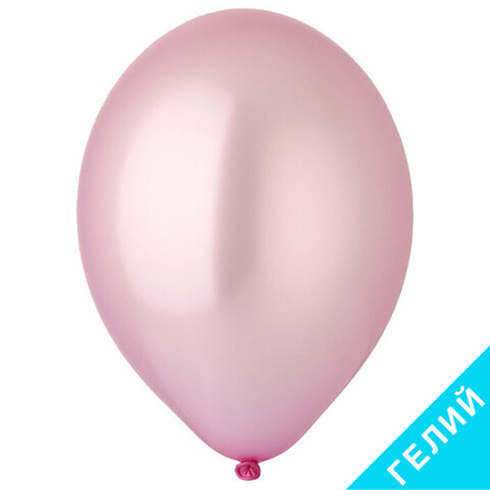 Воздушный шар, цвет 071 - розовый, металлик, с гелием