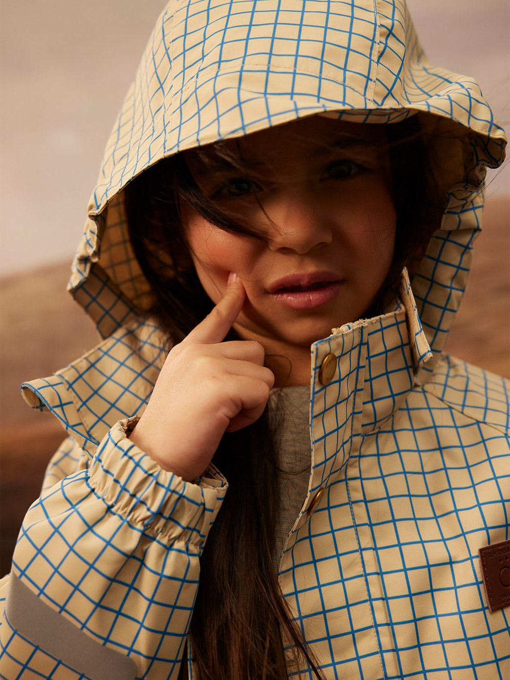 ПРЕДЗАКАЗ Куртка непромокаемая демисезонная Mjölk Graphic Check