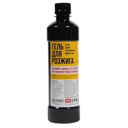 Гель для розжига PROГриль 0,5л 1/24
