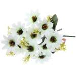 Искусственные цветы «Весеннее вдохновение» 40см 10цветков белый цвет