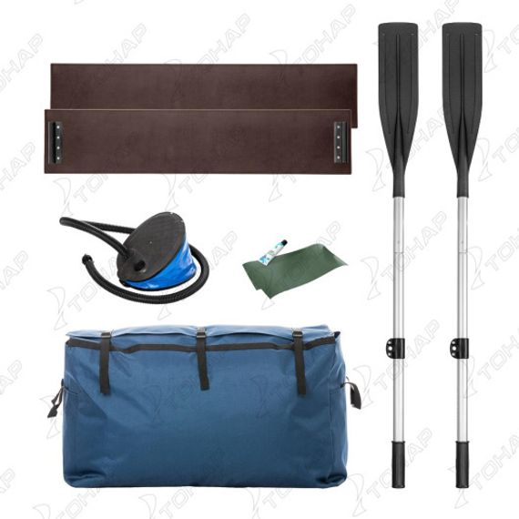 Лодка Тонар Капитан A310 (надувное дно) зеленый