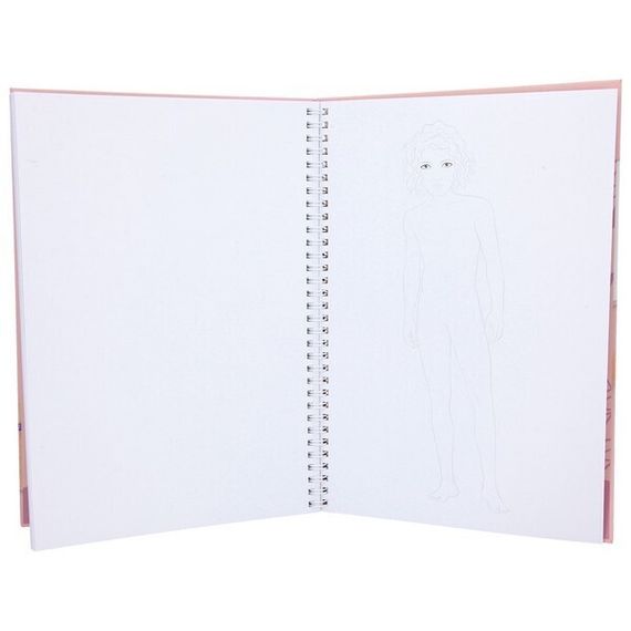 TOPModel Colouring Book With Pen Set