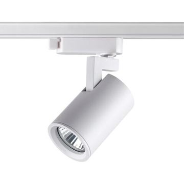 370646 PORT NT19 293 белый Светильник трековый однофазный трехжильный IP20 GU10 50W 220V GUSTO