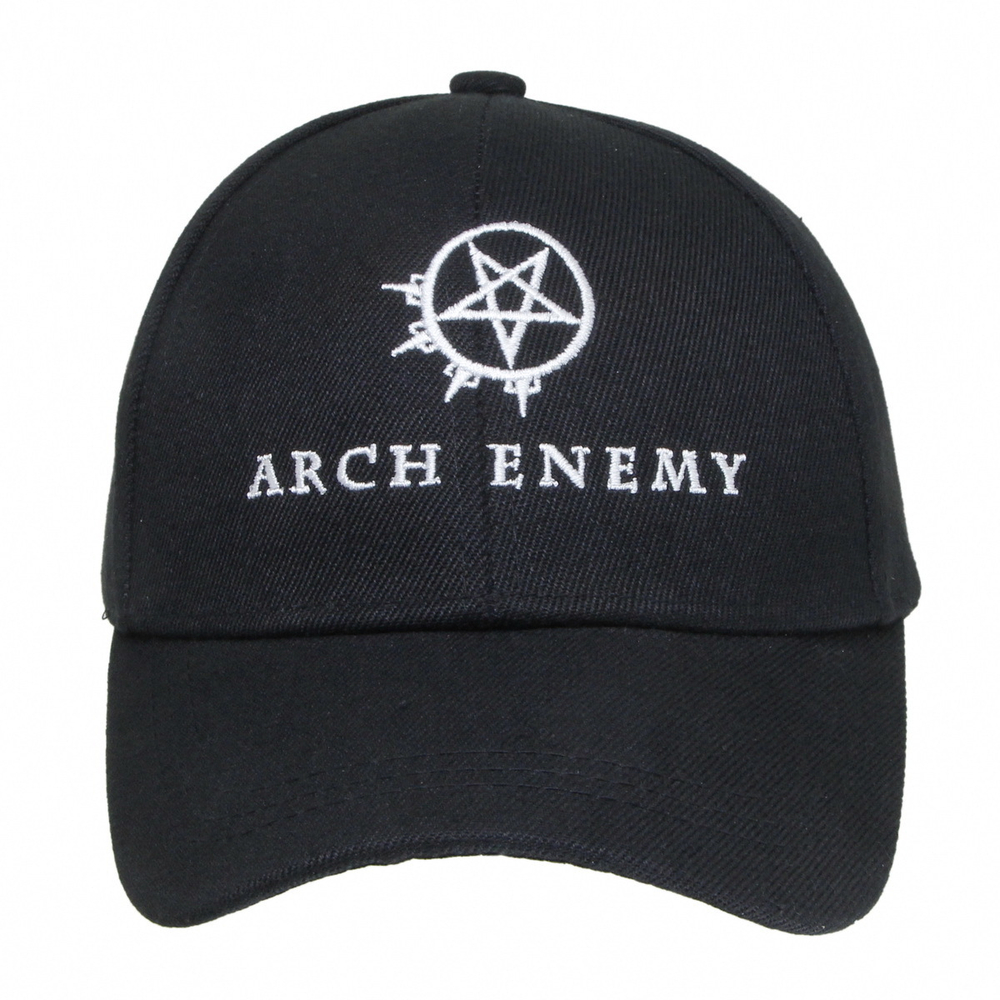 Бейсболка текстильная с вышивкой группы Arch Enemy