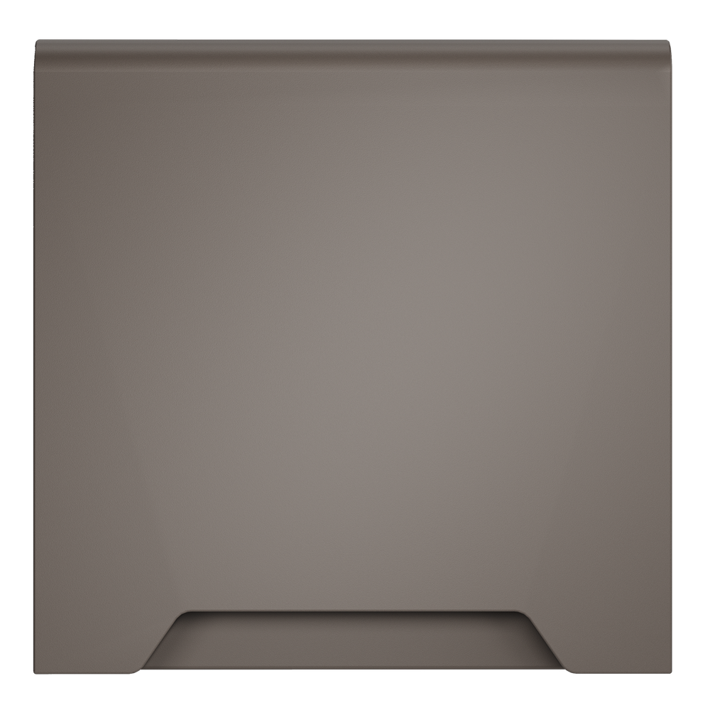 Накладка для розетки с заземлением, защитными шторками и крышкой, S70 (капучино)