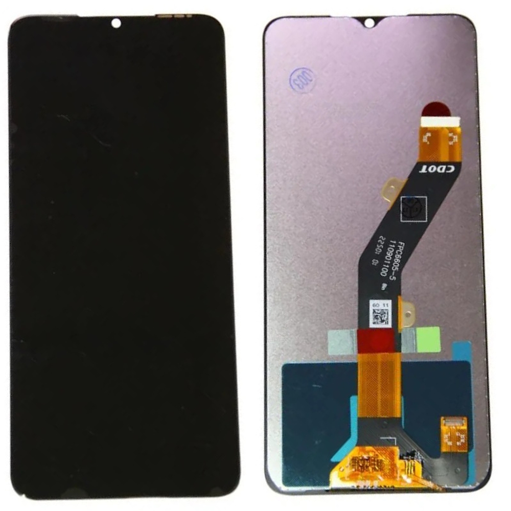 Дисплей для Infinix Smart 7 HD с тачскрином Черный - OR