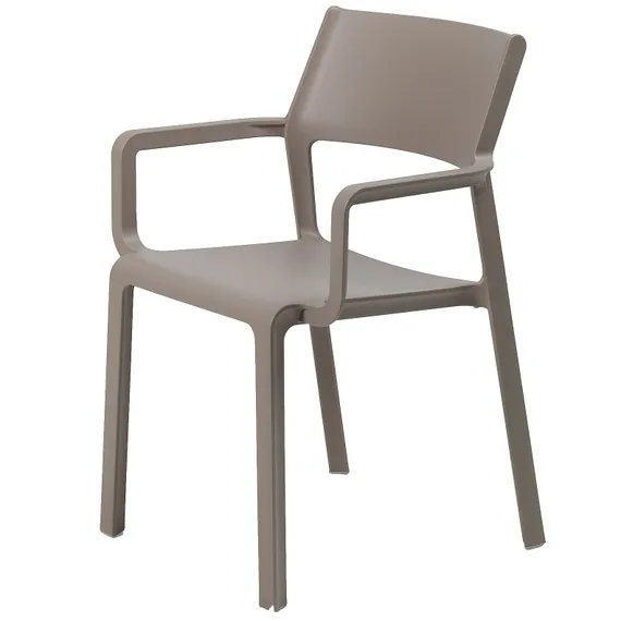 Стул с подлокотниками Trill тортора | Nardi | Италия