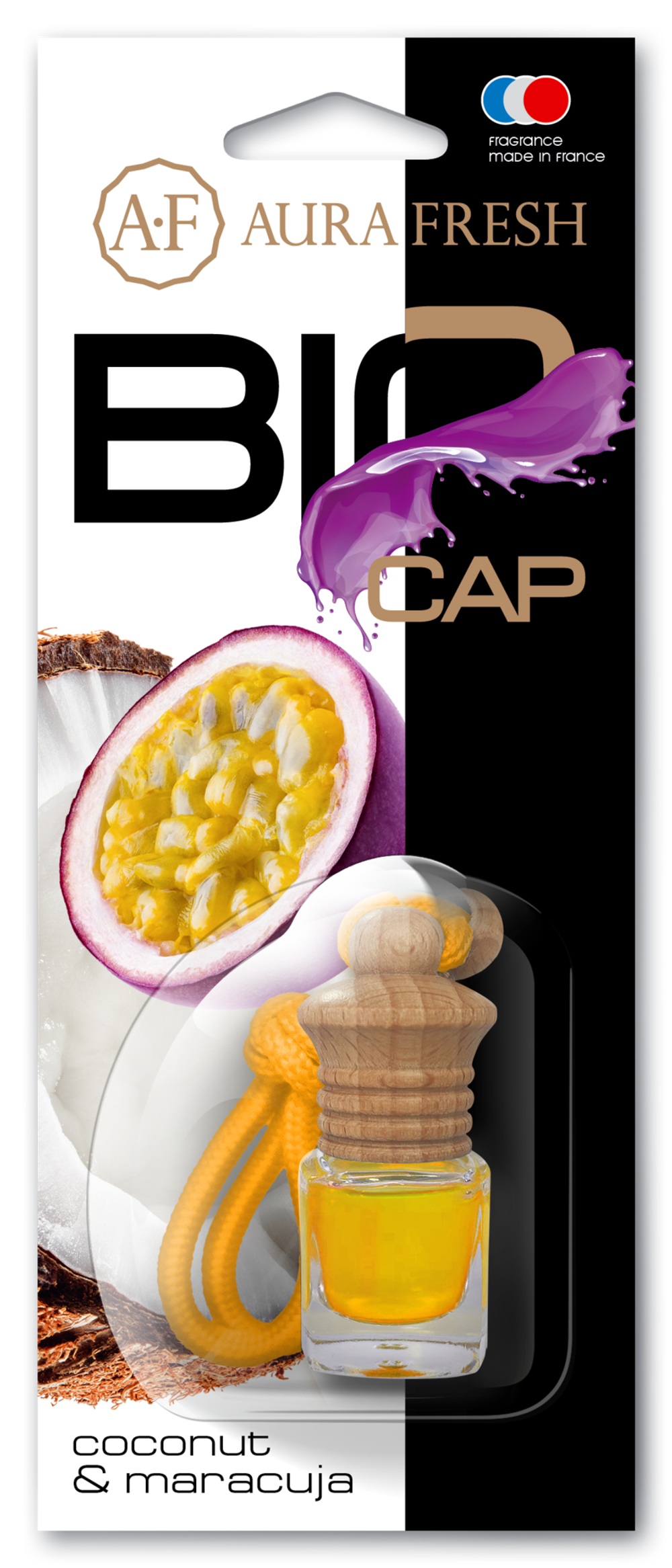 Аром-р AURA FRESH BIO CAP Coconut&Maracuja