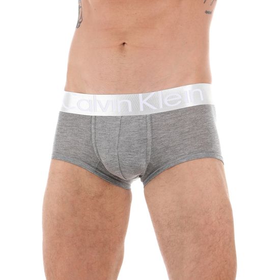 Мужские трусы хипсы серые Calvin Klein