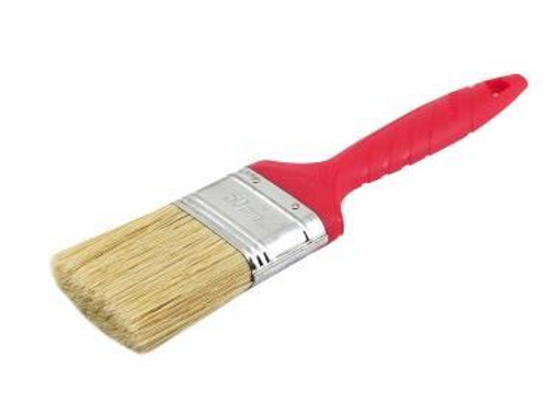 Кисть плоская КЛАССИК -  ЭКСПЕРТ  38мм  / нат.св.щет, Пласт. руч. TOOLBERG  (Лакра) 0112122