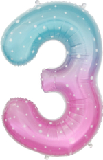 Шар Цифра Нежные искры