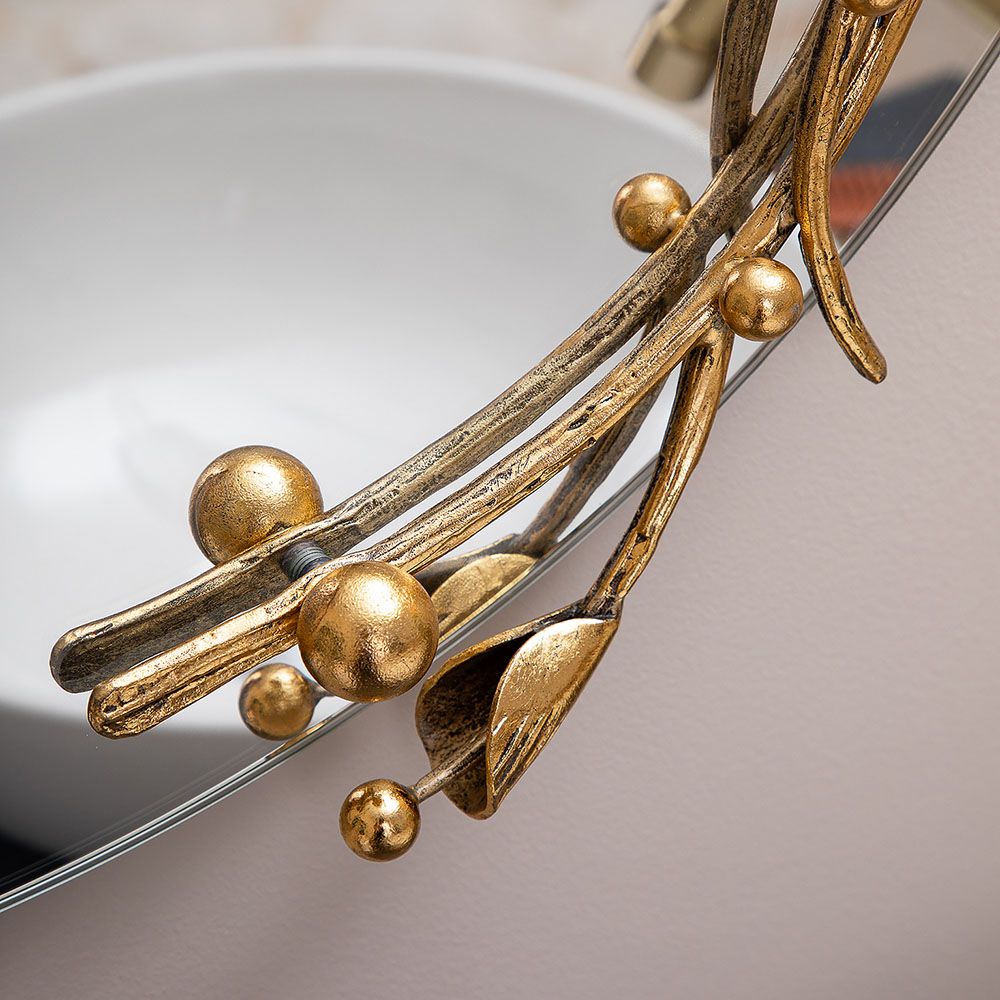 Зеркало настенное «Атлантис» Бронза