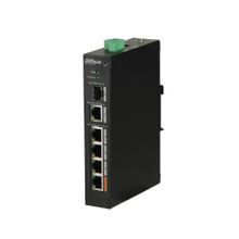 Уличный коммутатор на 6 портов на DIN-рейку DH-PFS3106-4ET-60