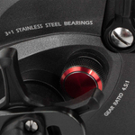 Катушка мультипликаторная Kaida Concorde CC300LC, под левую руку, со счетчиком (3000, 3+1BB)