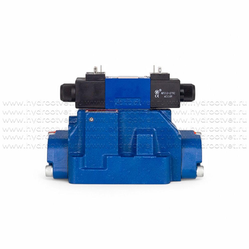 4WEH22E7X/6EW110N9ETK4/B10 - Гидрораспределитель с электроуправлением Ду25 схема E (44), напряжение W110, каналы управления ET - X и Y - внутренние