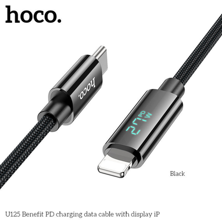 U125 Benefit PD charging data cable with display iP