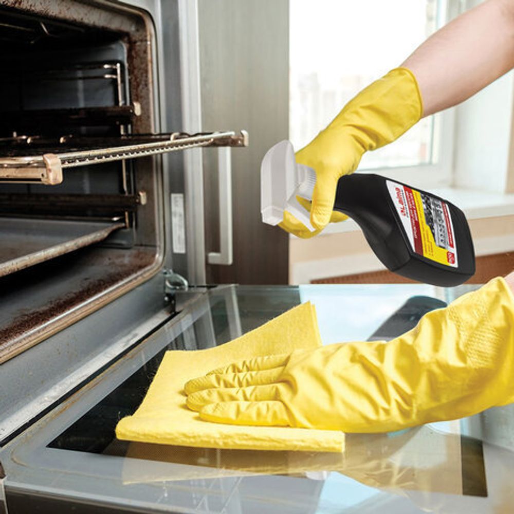 Средство для чистки плит, духовок, грилей от жира/нагара 500 мл, антижир LAIMA, (аналог Шуманит), распылитель, 601613