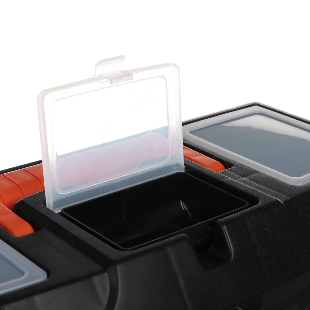 ЕРМАК Ящик для инструмента 16" с отсеками для крепежа