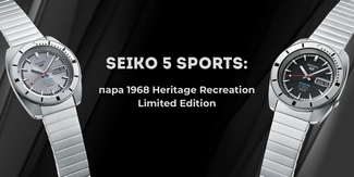Seiko 5 Sports SRPL03K1 и SRPL05K1: пара 1968 Heritage Recreation Limited Edition