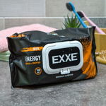 Салфетки влажные 100шт с ароматом мужского парфюма EXXE MEN