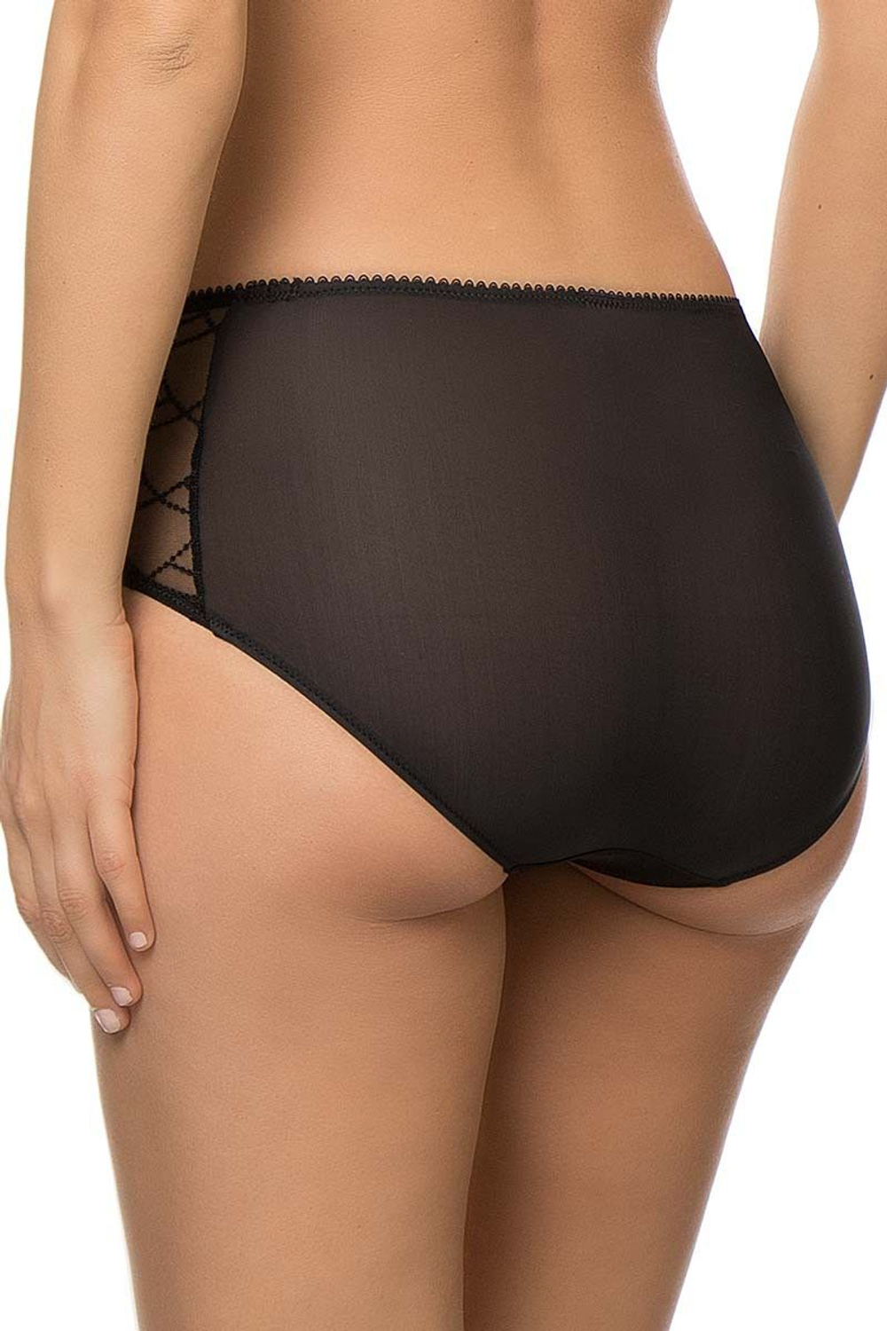 Трусы-макси Diane со сборками по центру (Размер: 48) (Цвет: дымчатый)