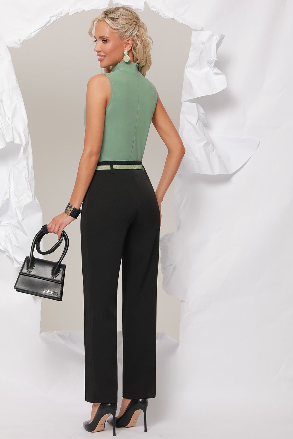 Брюки классические черные со стрелками DStrend (Акция)