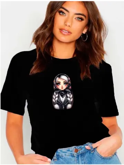Футболка с матрешкой