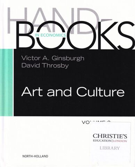 Справочник по экономике искусства и культуры. Т.2
