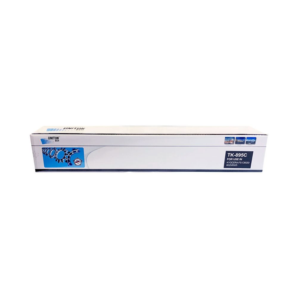 Тонер-картридж UNITON, аналог KYOCERA TK-895C для FS-C8020/8025 голубой (6K)
