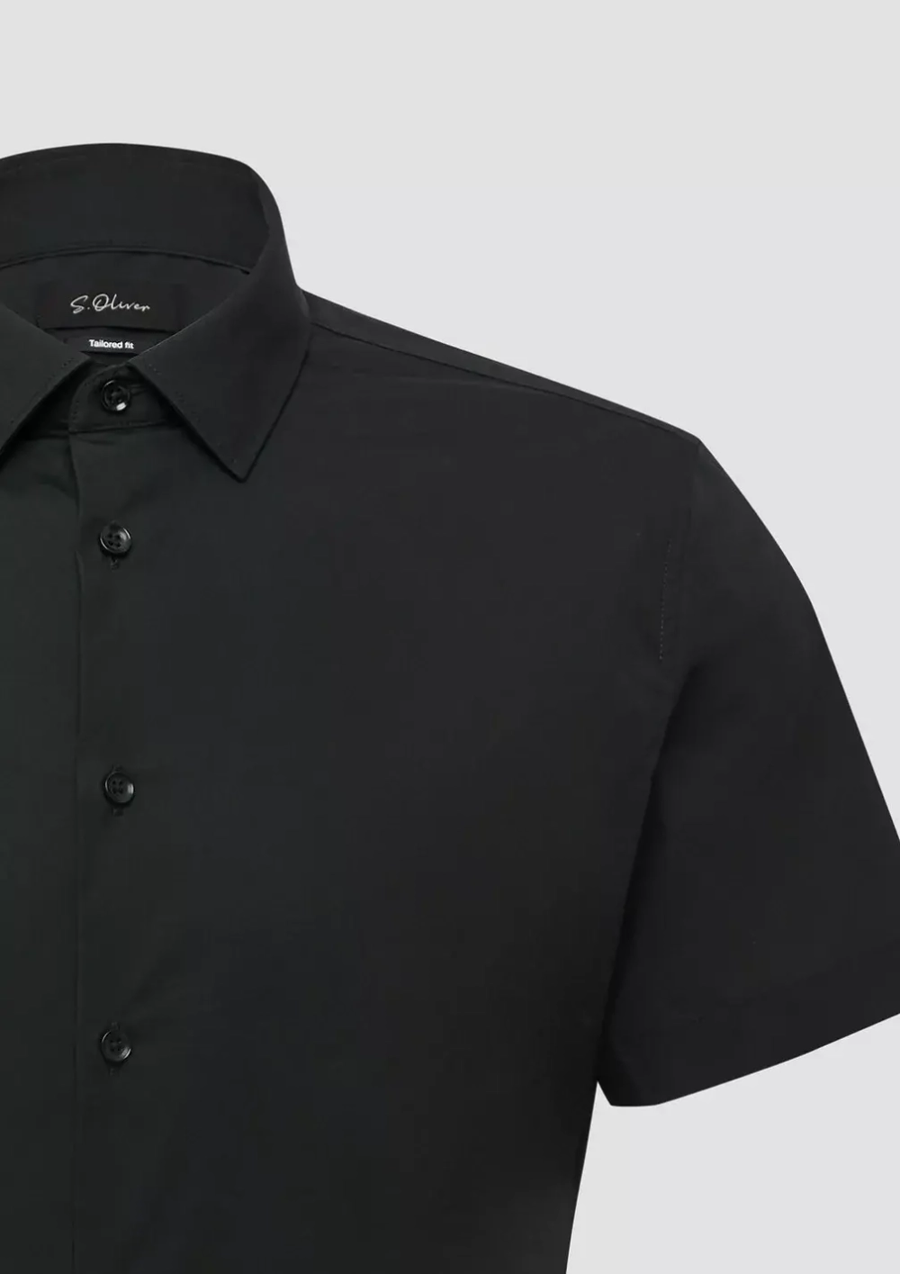 Классическая рубашка с коротким рукавом s.Oliver Black Label
