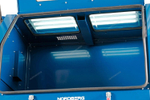 Пескоструйная камера NORDBERG NS10P с напорной системой подачи абразива и циклонной фильтрацией NS10P