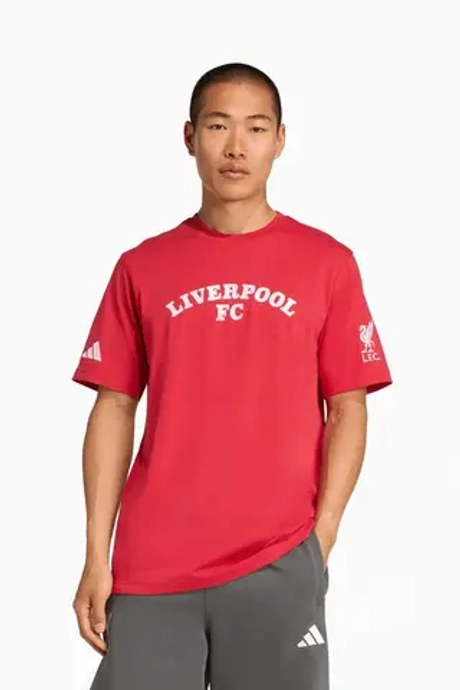 Футболка adidas Liverpool FC 25/26 US Pack - красный