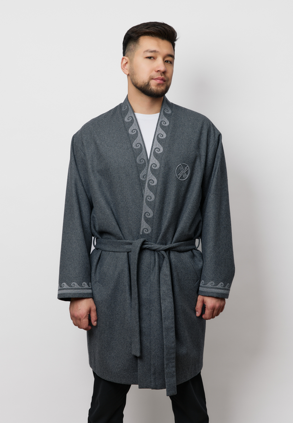 Шапан шерстяной OYU TOLQYN GREY